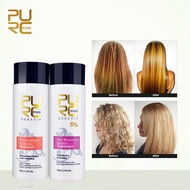 PURC Straightening hair Repair and straighten damage hair products Brazilian keratin treatment + pur