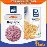 Mytools YaraMila 13-13-21 (2KG) Baja YaraMila Compound Fertilizer Yara Baja Subur (2KG)