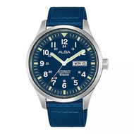 Alba AL4219X1 Automatic Blue Dial Blue Nylon Strap - Jam Tangan Pria