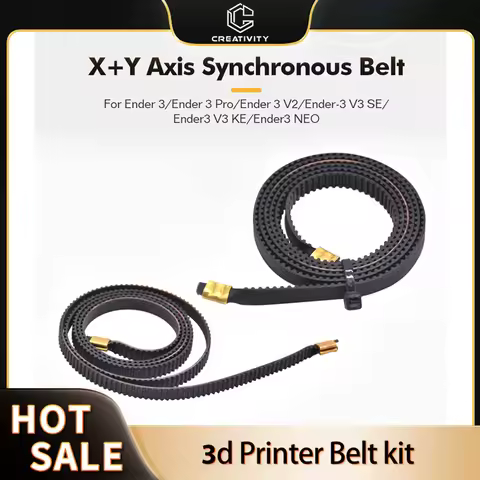 Ender 3/V2/Pro/S1/ CR6 SE/Ender-3 V3 SE/Ender3 KE/Ender3 NEO 3D Printer Parts X+Y Axis Rubber Open T