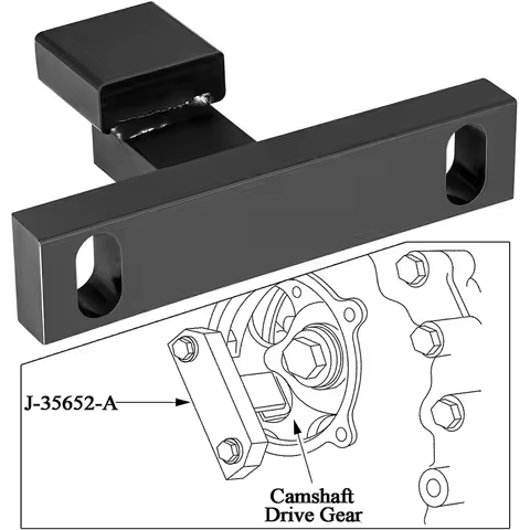 ESUYA Cam Gear Retaining Tool J-35652-A Fits for Detroit Diesel 60 Series Alternative to OEM M30116 