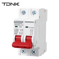 TDNK HRCBDC-63 2P DC Circuit Breaker 6A 10A 16A 20A 25A 32A 40A 50A 63A Solar PV System DC MCB for P