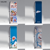 WALKIE Animie Doraemon Cute Portable Badminton Racket Bag Tennis Racket Protection Drawstring Bags Fashion Velvet Storage Bag Case Outdoor Sport Accessories