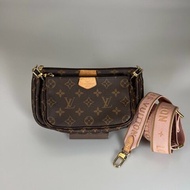 LV M44840/晶片款 粉色五合一