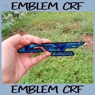 CRF 150L EMBLEM 2PCS 3D RAISED LOGO CRF MOTORCYCLE ACCESSORIES