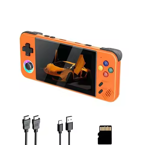 A13E-M41 Handheld Video Game Console 64G 20000+Games 4.2Inch IPS Screen Portable Gamepad RGB Light S
