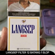 ROKOK LANGSEP FILTER 12 BATANG 1 SLOP