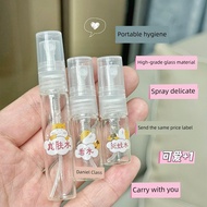 perfume bottle perfume bottle refillable Mini spray glass bottle 2/3/5ml portable sample perfume bot