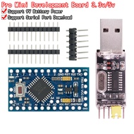 Pro Mini 328 Mini 3.3V/8M 5V/16M ATMEGA328 ATMEGA328P-AU 3.3V/8MHz 5V/16MHZ for Arduino Driver CH340
