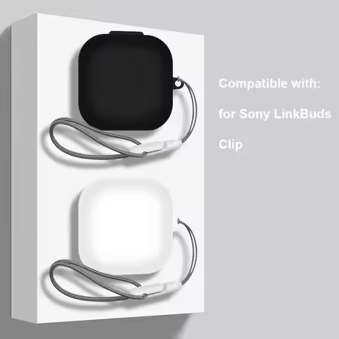 New for sony LinkBuds Clip Wireless Earbuds cover Silicone Soft case Compatible with for sony LinkBu