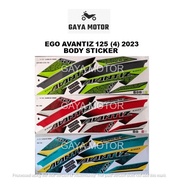 YAMAHA EGO AVANTIZ 125 (4) 2023 BODY STICKER