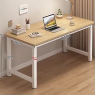 Yifeng โต๊ะทำงาน โครงเหล็ก ท๊อปไม้ โต๊ะทำงาน โต๊ะวางคอมพิวเตอร์ 1320 B