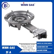 Winn Gas Gas Gas Stove Mawar 31 A Gas Stove - Stone/Dark Brown