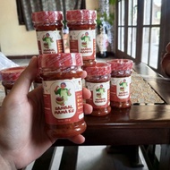 Shrimp paste chili sauce, petai chili sauce, onion chili sauce, pindang chili sauce, anchovy chili s