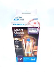 MOMAX Smart 智能 Wi-Fi LED 復古燈泡 (RGB彩光) E27 智能燈泡 IB5SR