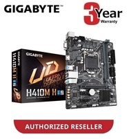 GIGABYTE H410M H Ultra Durable Motherboard with 8118 Gaming LAN Anti-Sulfur Resistor H410M-H