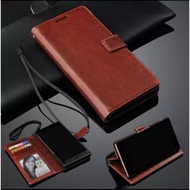 Oppo A16E / A55 / A76 / A96 Flip Case Leather Flip Cover Leather Casing Wallet