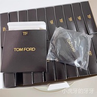Tom Ford/Tom Ford Marshmallow Leather Puff Counter Black Cushion Puff Delicate Service