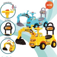 U-Baby Excavator Push Car Broza Korek Tanah