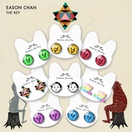 eason陈奕迅物料应援周边笑脸表情包个化防过敏耳钉无需耳洞耳夹明星Eason Chen Yixun Material Should Aid Surrounding Laughter20251220