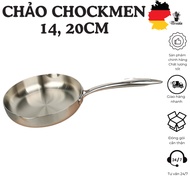 CHOCKMEN pan 14cm&20cm, stainless steel pan, non-stick pan, induction cooker pan, shallow pan, CHOCK