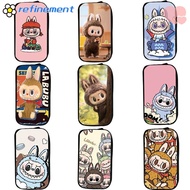 REFINEMENT Labubu Pencil Bag, Large Capacity Cute Cartoon Pencil Cases, Stationery Box