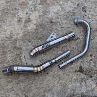 Muffler EKZOS Kou tube type 51mm Sonic150 LC135 old LC135 new Y15 Y15zr Raider 150carb Raider 150fi 