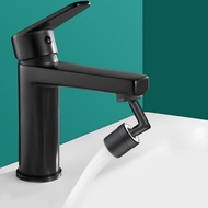 360 Degree Rotating Black Kitchen Sink Tap Spray Head Faucet Extension