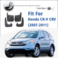 Mudgrd For Honda CR-V CRV 2007 2008 2009 2010 2011 Front Rear 4pcs Mudflaps Mudgrds Car Accessories 