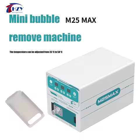 HZY OCA Vacuum Laminator Laminating Machine Bubble Remover with Air Compressor Vaccum Pump for 7 inc