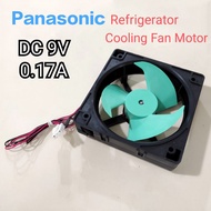 Panasonic Refrigerator Fan Motor DC9V 0.17A Cooling Fan motor peti ais panasonic
