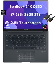 ASUS ZenBook Pro 14 14X OLED Q420 Business Laptop (14.5" QHD+ Touchscreen, Intel 13th Gen 14-Core i7