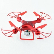 DR โดรน โดรน 4ใบพัด มีโหมดกันหลงทิศ สู้ลมได้ HDRC HUNTERS H15(ไม่มีกล้อง) สีแดง Drone เครื่องบินบังคับ