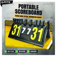 Fits Portable Scoreboard | Badminton Basketball Futsal Scoreboard