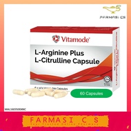 Vitamode L-Arginine Plus L-Citrulline Capsule 60 Capsules EXP:07/2026 [ L arginine L Citrulline Farm
