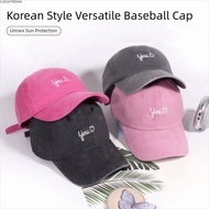 CLEIGHTEEN8H Baseball Caps, Adjustable Washed Trucker Hat, Classic Vintage you Print Peaked Brim Pea