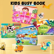 Kids Busy Book / Quiet Book / Educational Toys for Kids / Kids Goodie Bag Gifts / Children Day Gift / Christmas Gift