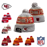 NFL KANSAS CITY CHIEFS Knitted Cap with Embroidery Design - New / Era NPJG BY8B