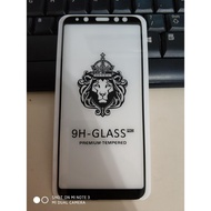 Samsung J8 A6 A6plus Full coverage Tempered Film Glass Two Strengthening