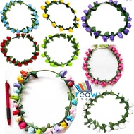 Multicolored Flower Crown Flower Crown/ Bridal Shower Crown/