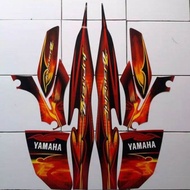 Striping Ori body Yamaha Jupiter Z 2008 2009 stiker bawaan original bodi yamaha jupiter cw jupiter k