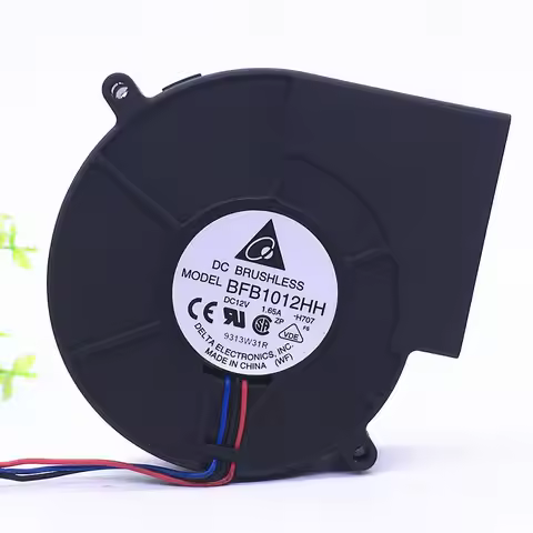 Delta Electronics BFB1012HH DC 12V 1.65A 97x97x33mm 3-Wire Cooling Fan