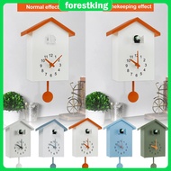 Cuckoo Clock with Chimer Minimalist Cuckoo Sound Clock with Pendulum Delicate Cuckoo Clock Bird Hous