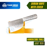 SAM LEE M2222 DURIAN KNIFE WITH COVER-STAINLESS STEEL (SMALL/ LARGE)