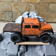 1/24 Flatbed Dodge Power Wagon For RC Axial SCX24 FMS FCX24 - Custom Body RC