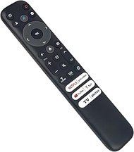 RC813 FMBG Replace Voice Search Remote Control Compatible with TCL Q6 Q Series QM850G LED QLED 4K Sm