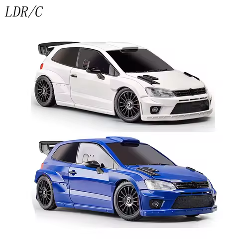 LDRC LD2801 LD2802 LD2803 LD2804 1/28 4WD RC Drift Car Proportional Steering LED Headlights 2.4G Toy