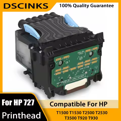 For HP 727 Printhead B3P06A Pinter Head Compatible For HP T1500 T1530 T2500 T2530 T3500 T920 T930 La