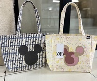 TOTE BAG ZARA MIICKEY / TOTE BAG MICKEY MOUSE / TAS ZARA TOTE DISNEY KANVAS MICKEY