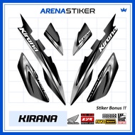 KIR04c Sticker Striping Sticker Honda Kirana 125 NCX Dream 125 Retro Gradient Racing Motif Variation